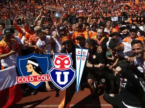 Cuarteto completo: saludos de Colo Colo, la U y la UC a Cobreloa