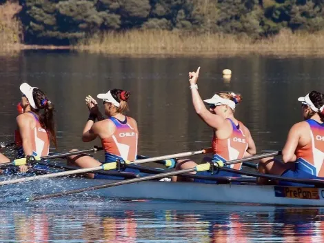 Dos platas en remo suma el Team Chile en San Pedro de la Paz