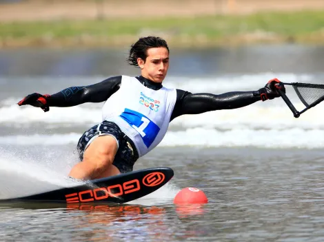 Martín Labra suma un bronce en el overall del esquí náutico