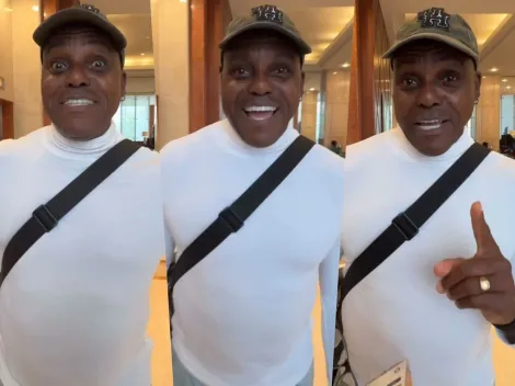 "Si me ven, salúdenme": Carl Lewis llega a la fiesta de Santiago 2023