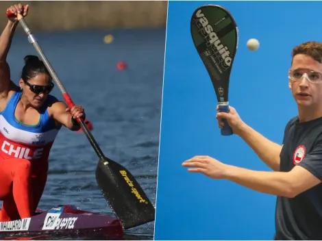 Canotaje y pelota vasca le dan tres medallas al Team Chile