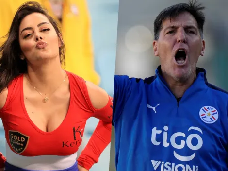 Larissa Riquelme recuerda a Berizzo: “Acá en Paraguay sufrió mucho”