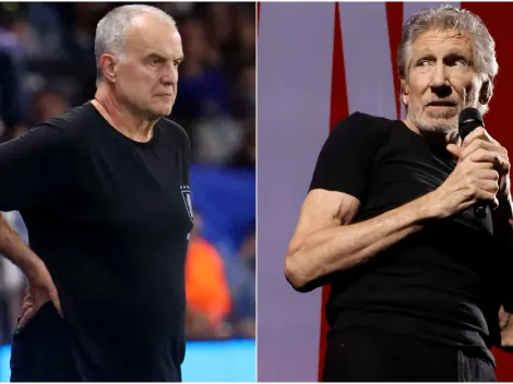 Bielsa se la echa con Roger Waters previo a Uruguay vs. Bolivia