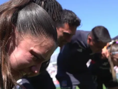 Colo Colo y la arenga antes de ganarle el Superclásico a la U