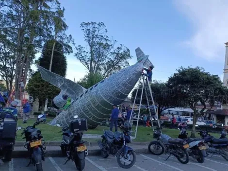 Homenaje navideño al Chapecoense en Colombia "malió sal"