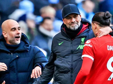 La hilarante respuesta de Klopp ante discusión de Pep con Darwin