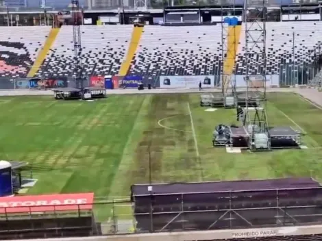 Colo Colo busca pasto para mejorar la cancha dañada del Monumental