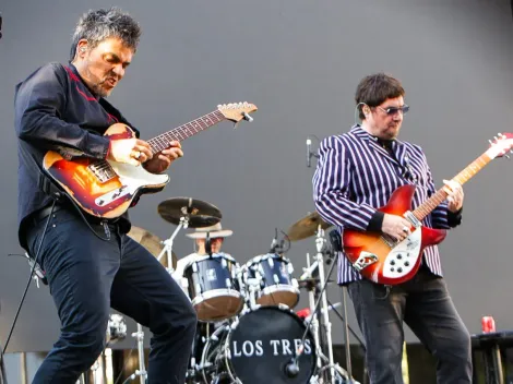 Fotos: Los Tres tuvieron exitoso concierto gratuito en Plaza Ñuñoa