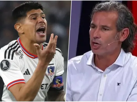 Dante Poli se lanza en picada contra Esteban Pavez y Colo Colo