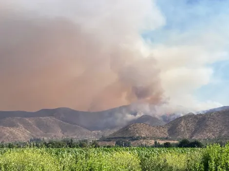 ¿Dónde es el incendio? Santiago bajo el humo por incendio en la RM