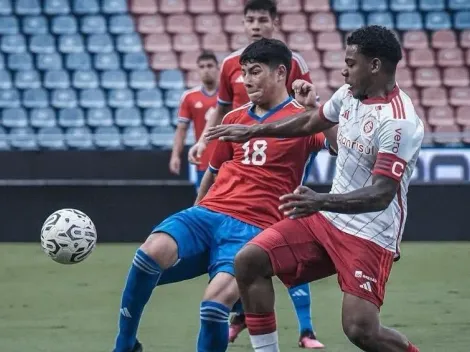 La Roja Sub 20 empata ante Inter de Porto Alegre