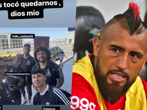 "Ni a Rodelindo": Vidal le pega a Colo Colo por show del avión