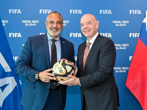 Infantino cumple con Chile: "Un escenario fantástico"