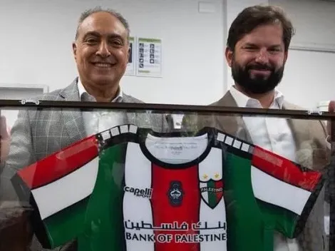 El gesto de Palestino para el Presidente Boric