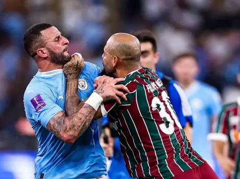 Felipe Melo vs Kyle Walker: la pelea que pasó piola en la final