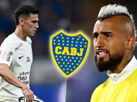 Vidal pierde terreno en Boca por culpa de un volante paraguayo