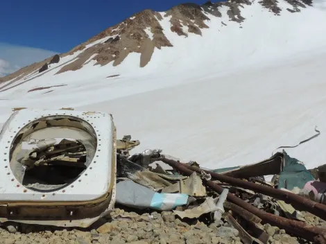 ¿En qué lugar exacto se estrelló el avión de Los Andes?