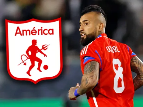 América de Cali arremete por Arturo Vidal