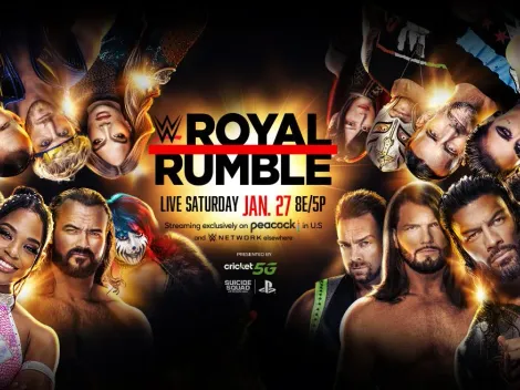 Cartelera y quién transmite WWE Royal Rumble 2024