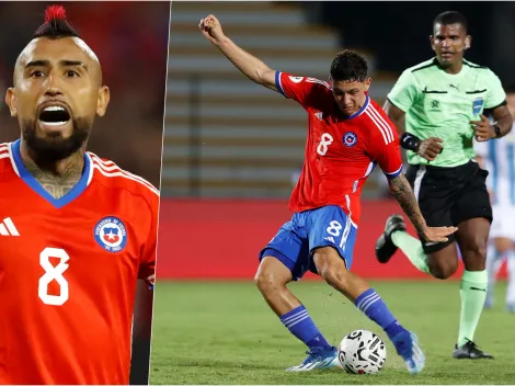 Vidal estalla contra árbitro de Chile ante Argentina: "Este cul..."