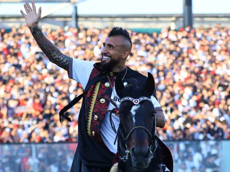 Así fue la masiva presentación de Vidal en Colo Colo