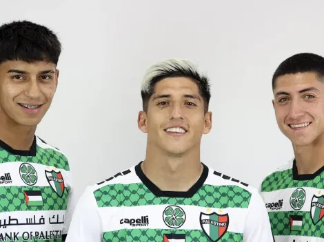 Palestino estrena camiseta inspirada en Escocia