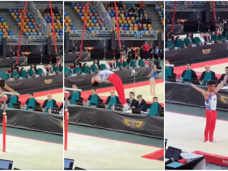 Histórico: gimnasta chileno realiza maniobra inédita en Mundial