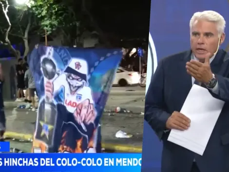 Periodista argentino indignado por suciedad de hinchas albos