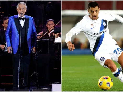 El fanatismo de Andrea Bocelli por el Inter de Alexis