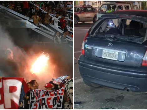 Hinchas del Tomba relatan momentos de terror en Santiago