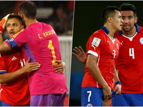 El emotivo gesto de Alexis al regreso de Bravo e Isla a La Roja