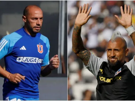 El frío apretón de manos entre Arturo Vidal y Marcelo Díaz