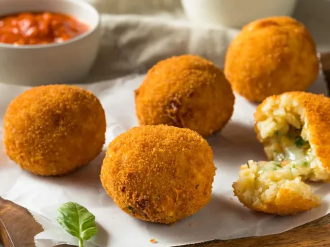 Receta de Arancini: Delicioso plato italiano