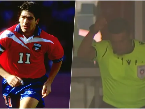 Árbitro homenajea a Marcelo Salas en duelo de Temuco en la B