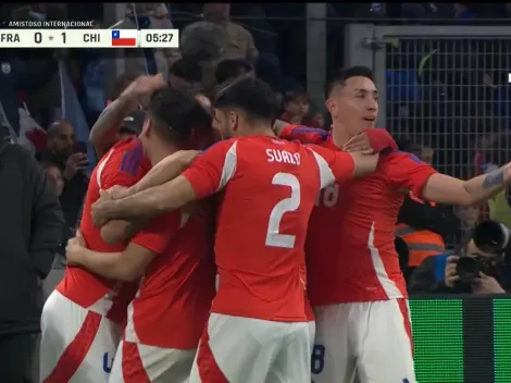 El golazo de Marcelino Núñez para la Roja ante Francia