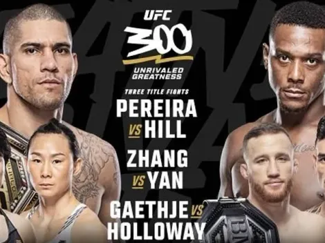 Cartelera, horario y cómo seguir en vivo UFC 300