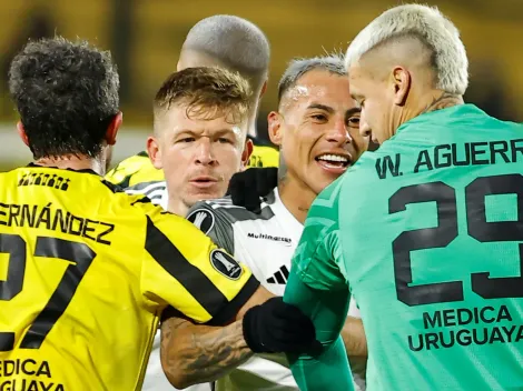 Con Vargas de testigo: Pelea entre Hulk y arquero de Peñarol es viral