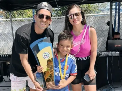 Lea Fernández alienta el camino de su hijo en el fútbol