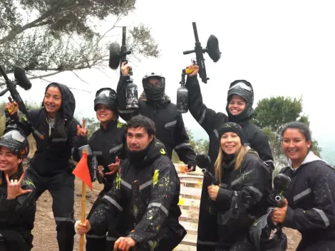 Paintball y gritos de terror en columpio extremo de Colo Colo FEM