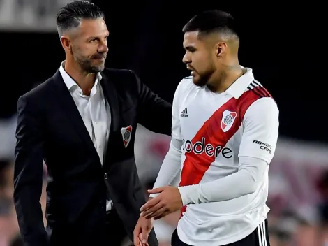 Sorpresa: Paulo Díaz fue borrado en River minutos antes de jugar