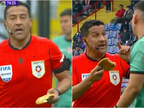 Típico chileno: le lanzan una sopaipilla al portero de Huachipato