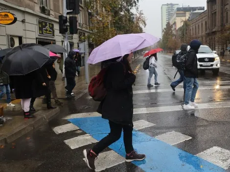 ¿Hasta qué hora llueve hoy en Santiago?