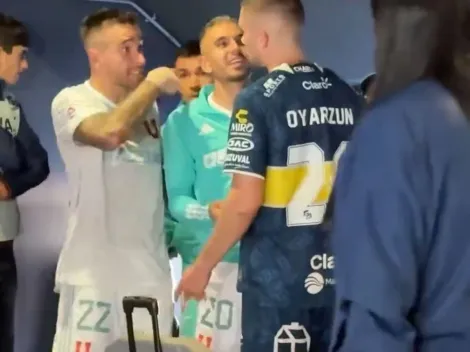 Zaldivia vive tenso momento en la celebración del triunfo