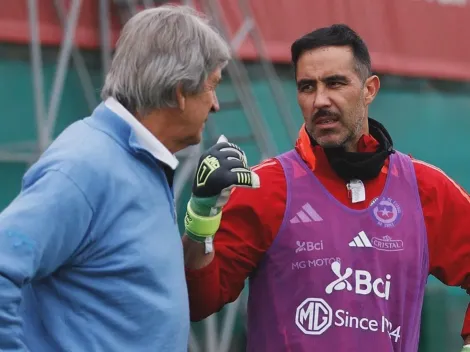 Claudio Bravo y feroz dedicatoria a Pellegrini