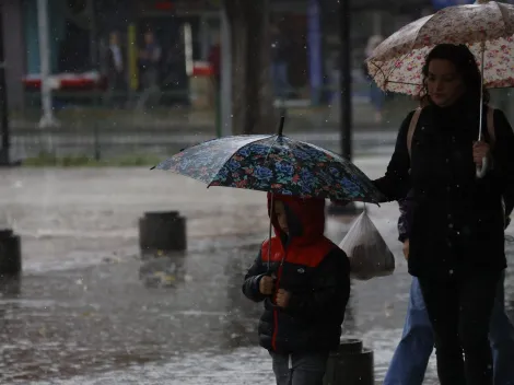¿Cuánta lluvia caerá en Santiago?
