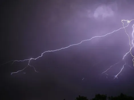 ¿Qué regiones tienen aviso de posibles tormentas eléctricas?