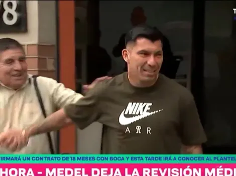 El histórico jugador de Boca que acompaña a Gary Medel