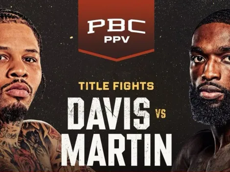 ¿A qué hora pelea Gervonta Davis vs. Frank Martin?