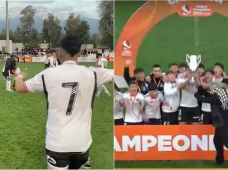 La Sub-16 de Colo Colo celebra por doble: campeón ante la U