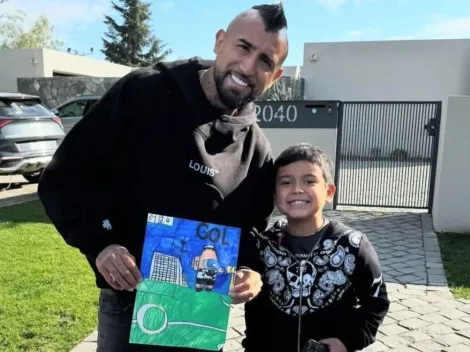El saludo de Vidal por el Día del Padre: "Soy el hombre más feliz"